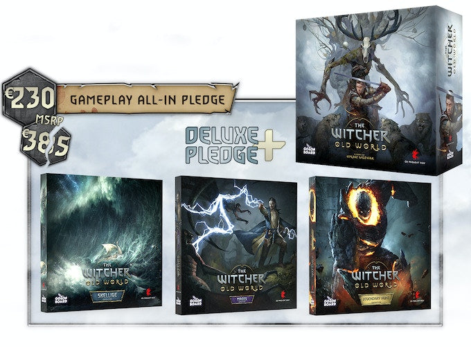 The Witcher Old World - Deluxe Edition Kickstarter Exclusive Big