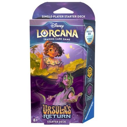 Disney Lorcana TCG: Ursula's Return Starter Deck - Amber & Amethyst (PREORDER)