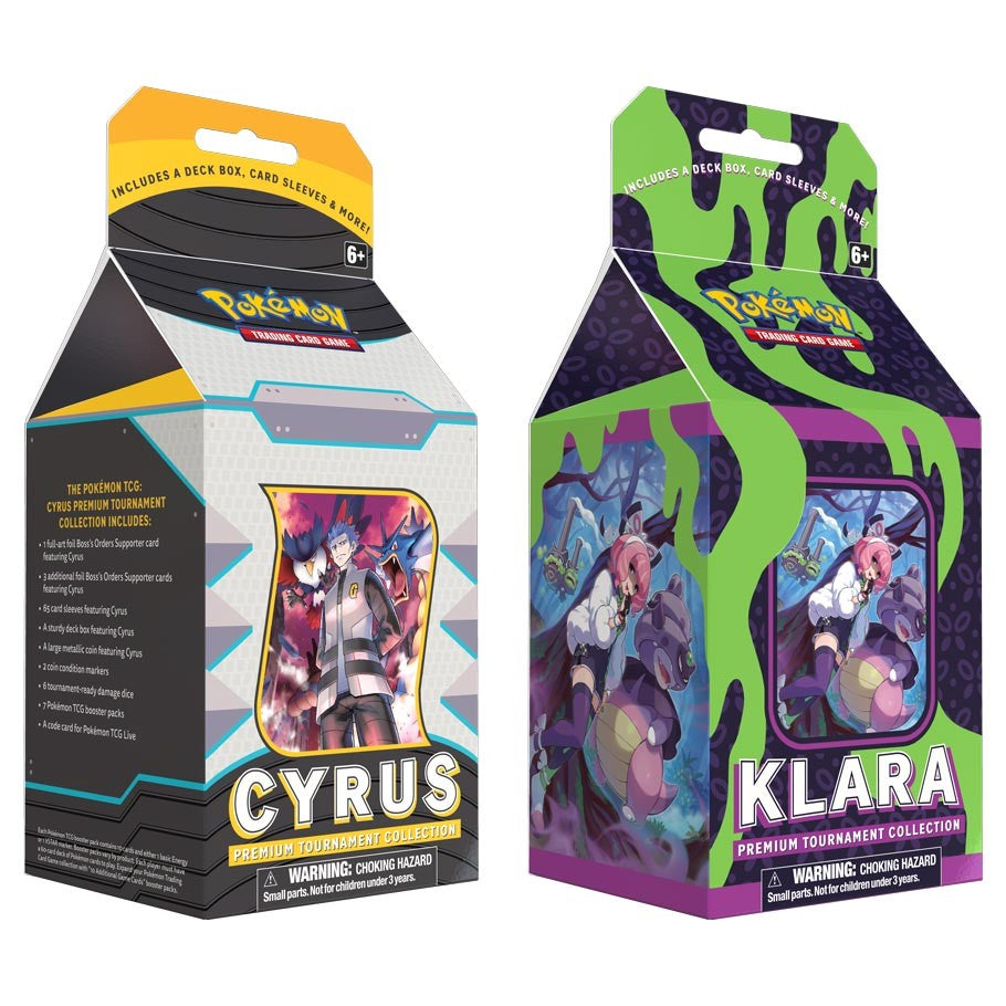 Pokemon TCG: Premium Tournament Collection - Klara or Cyrus  Good Luck  Have Fun Games