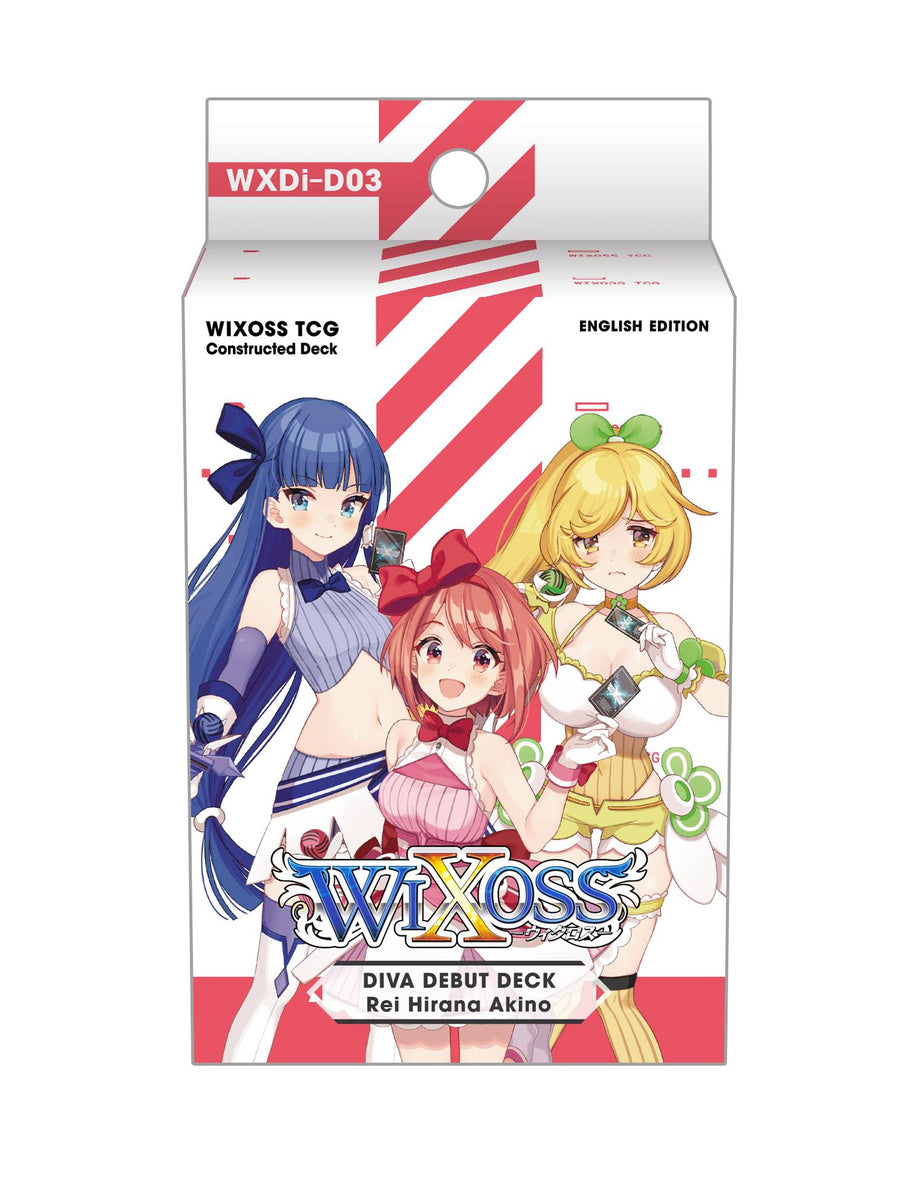 WIXOSS - Diva Debut Deck: No Limit - Rei Hirana Akino – Good Luck