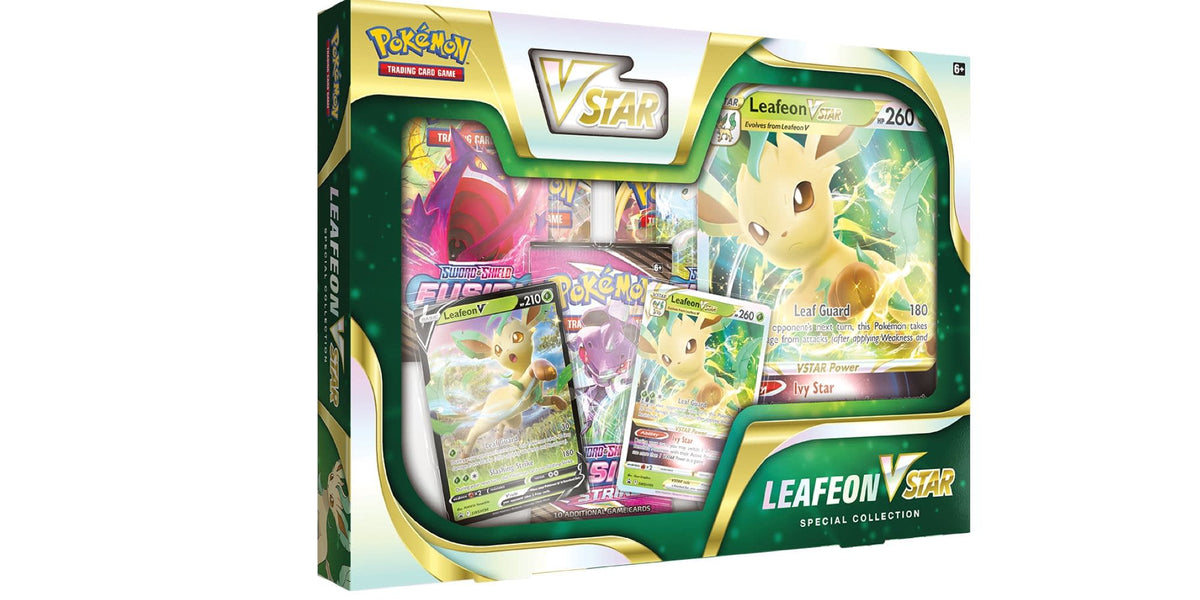 Leafeon VStar Special Collection Box – Good Luck Have Fun Games