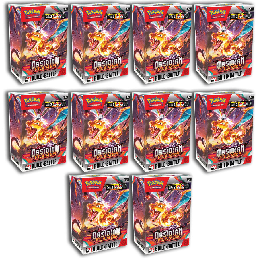 Pokemon TCG: Scarlet & Violet - Obsidian Flames Build and Battle Good Luck Have Fun Games Pokemon TCG: Scarlet & Violet - Obsidian Flames Build and Battle Good Luck Have Fun Games