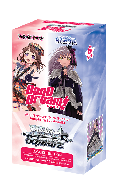 Wei Schwarz - Bang Dream! Poppin' Party x Roselia Extra Booster Displ   Good Luck Have Fun Games