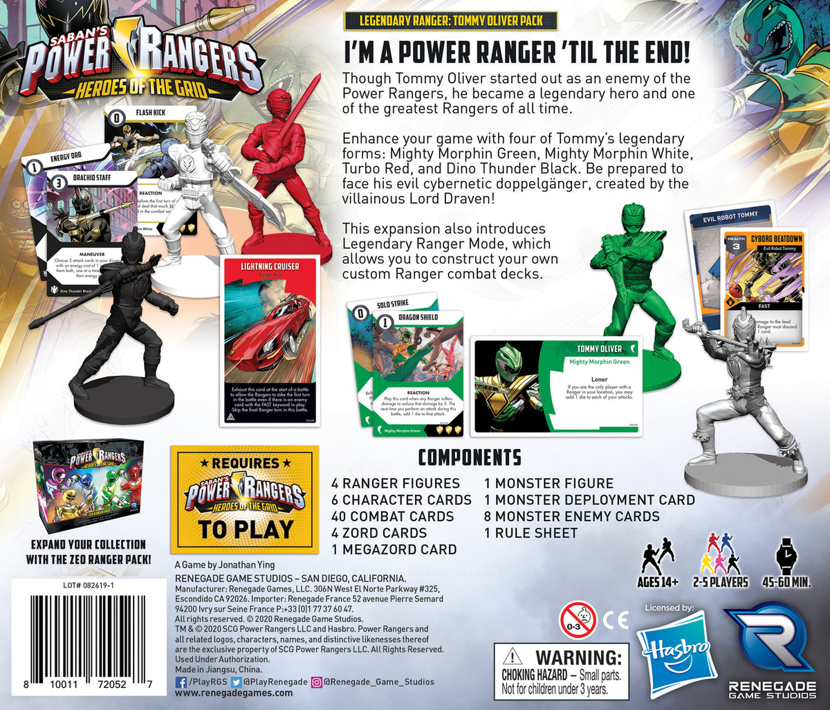 power rangers heroes of the grid card sleeves Power Rangers: Heroes of the Grid