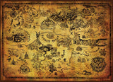 Puzzle: Zelda - Hyrule Map 1000pc