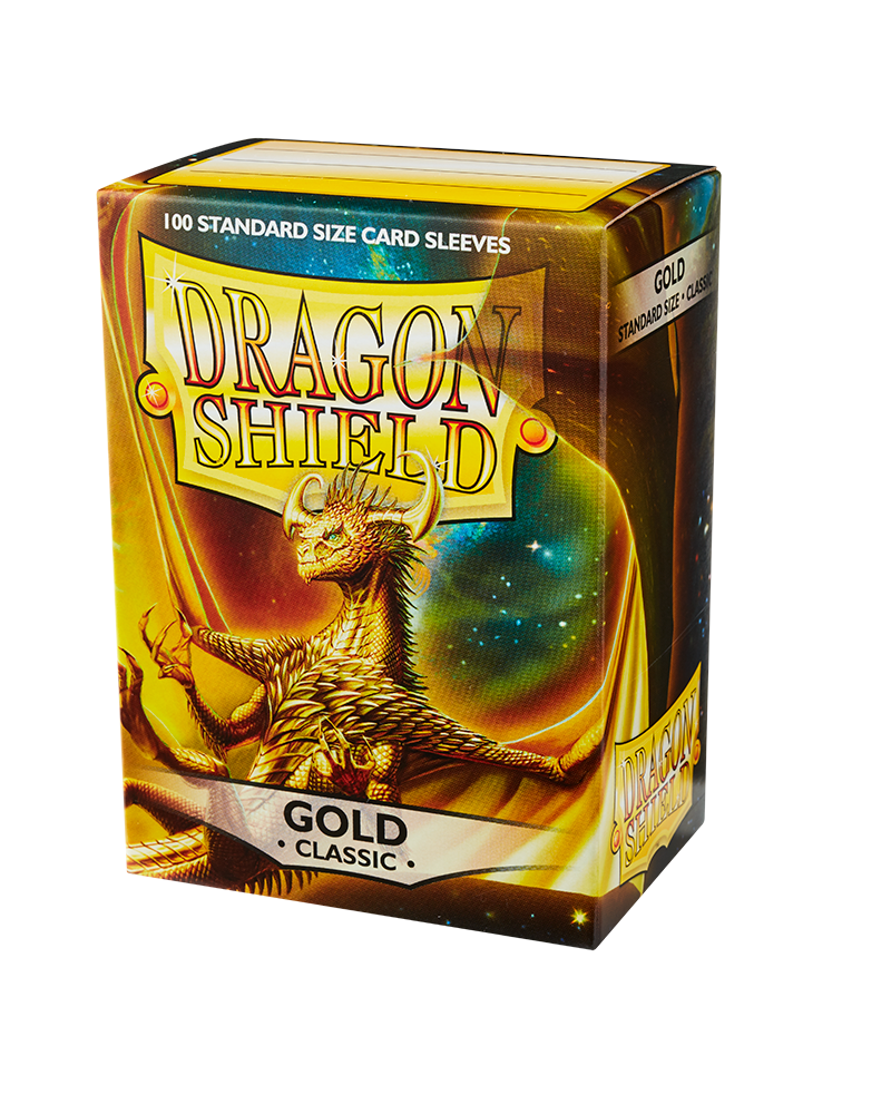 Dragon Shield Classic - Gold (100 ct.) Good Luck Have Fun Games Dragon Shield Classic - Gold (100 ct.) Good Luck Have Fun Games