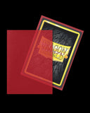 Dragon Shield Matte - Clear Red (100 ct.)