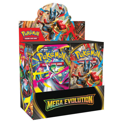 Pokemon TCG: Mega Evolution - Base Set Booster Display
