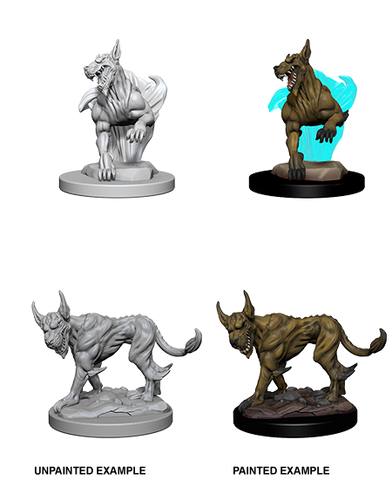 D&D Nolzur’s Marvelous Unpainted Miniatures: Blink Dogs W1