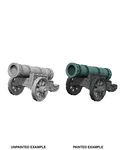 WizKids Deep Cuts Unpainted Miniatures: Large Cannon W9