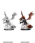 Pathfinder Battles Deep Cuts Unpainted Miniatures: Nightmare Dragon W12