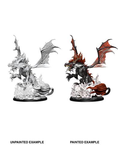 Pathfinder Battles Deep Cuts Unpainted Miniatures: Nightmare Dragon W12