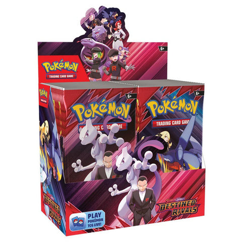 Pokemon TCG: Scarlet & Violet - Destined Rivals Booster Display