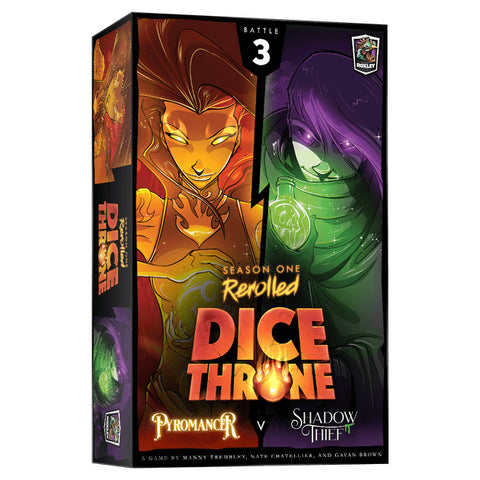 Dice Throne: Season 1 Box 3 (Pyromancer v Shadow Thief)