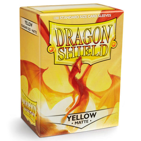 Dragon Shield Matte - Yellow (100 ct.)