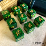 Elder Sign - Green D6 Dice