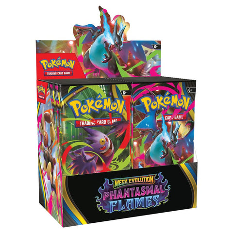 Pokemon TCG: Mega Evolution - Phantasmal Flames Booster Display