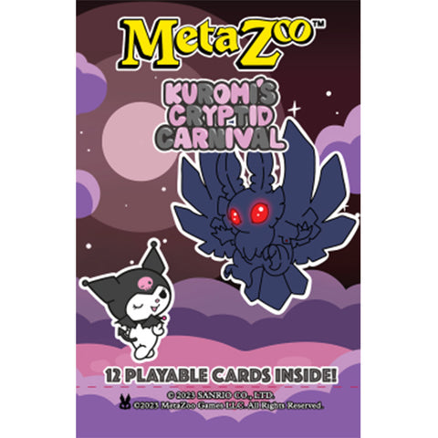 MetaZoo - Hello Kitty Kuromi's Cryptid Carnival Booster Display (PREOR Good Luck Have Fun Games MetaZoo - Hello Kitty Kuromi's Cryptid Carnival Booster Display (PREOR Good Luck Have Fun Games
