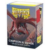 Dragon Shield Dual - Crimson & Silver