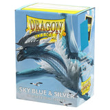Dragon Shield Dual - Sky Blue & Silver