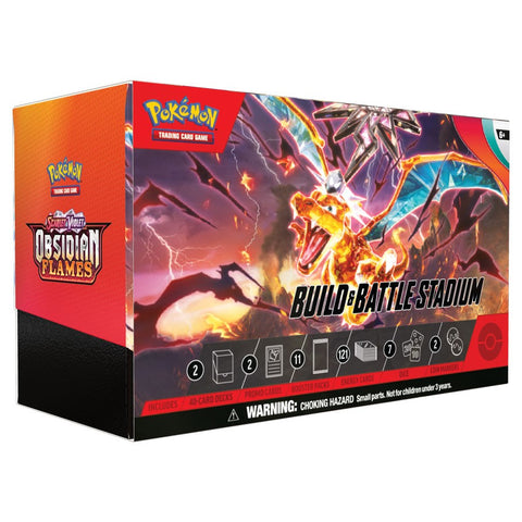 Pokemon TCG: Scarlet & Violet - Obsidian Flames Build and Battle Stadium