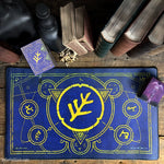 Premium Playmat: The Elder Sign (Blue Aether)