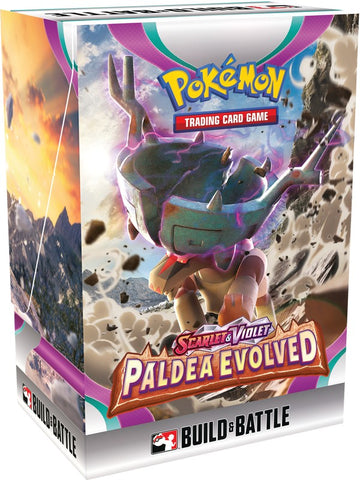 Pokemon TCG: Scarlet & Violet - Paldea Evolved Build and Battle