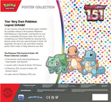 Pokemon TCG: Scarlet & Violet - 151 Poster Collection Box