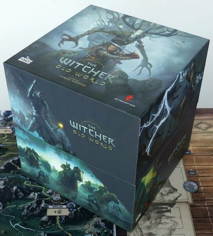The Witcher Old World - Deluxe Edition Kickstarter Exclusive Big Box Gameplay All-In (No Add-ons)