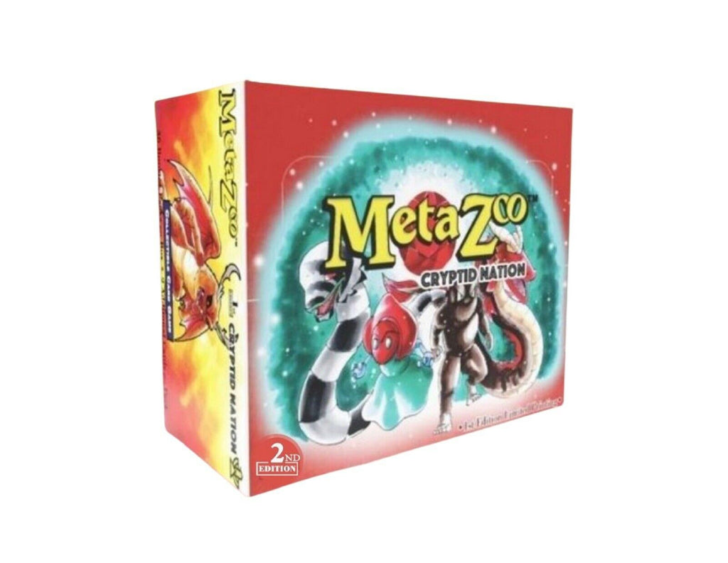 MetaZoo - Cryptid Nation 2nd Edition Booster Display Box Good Luck Have Fun Games MetaZoo - Cryptid Nation 2nd Edition Booster Display Box Good Luck Have Fun Games