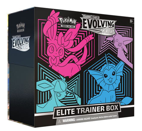 Evolving Skies Elite Trainer Box (Espeon / Sylveon / Glaceon / Vaporeon)