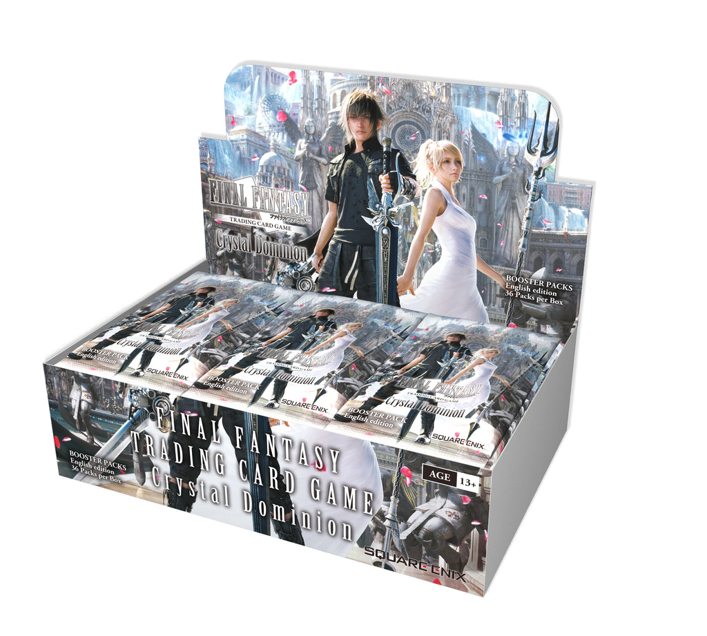 Final Fantasy - Crystal Dominion Booster Display Box Good Luck Have Fun Games Final Fantasy - Crystal Dominion Booster Display Box Good Luck Have Fun Games
