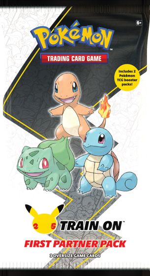 pokemon 25th anniversary first partner trading card binder Collector's Pokemon TCG: First Partner Collector's