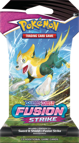 Sword & Shield - Fusion Strike Sleeved Booster Good Luck Have Fun Games Sword & Shield - Fusion Strike Sleeved Booster Good Luck Have Fun Games