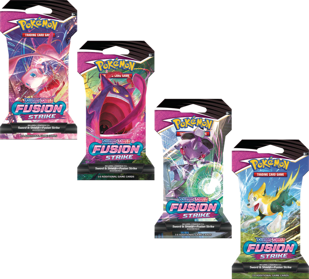 Sword & Shield - Fusion Strike Sleeved Booster Good Luck Have Fun Games Sword & Shield - Fusion Strike Sleeved Booster Good Luck Have Fun Games