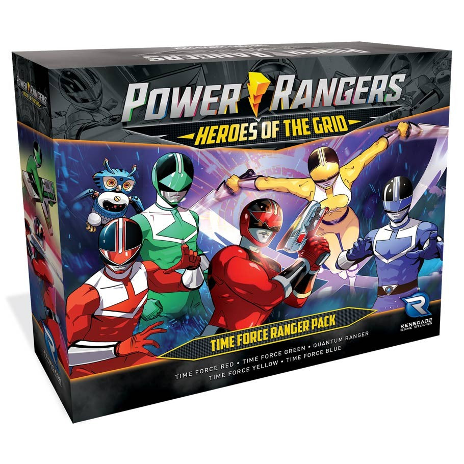 Power Rangers: Heroes of the Grid - Time Force Ranger Pack – Good Luck ...