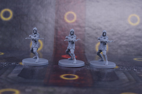 Dark Souls: The Board Game - Crossbow Hollow Replacement Miniatures (3)