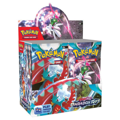 Pokemon TCG: Scarlet & Violet - Paradox Rift Booster Display