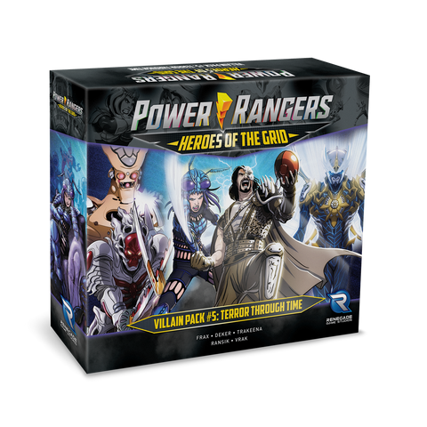 Power Rangers Heroes of the Grid Villian Pack 5 Terror Through Time