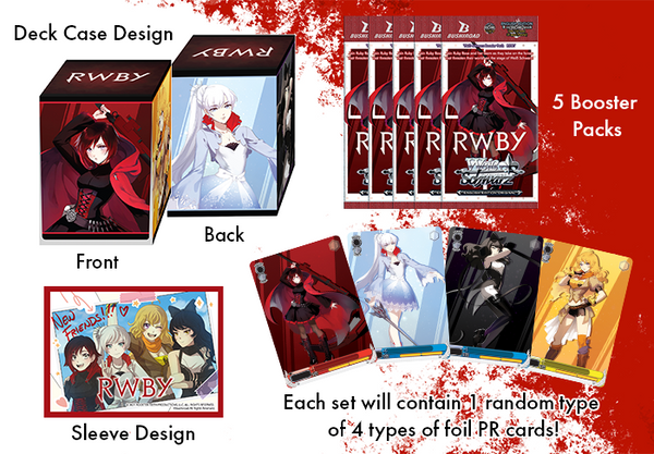 weiss schwarz rwby booster box Weiß Schwarz