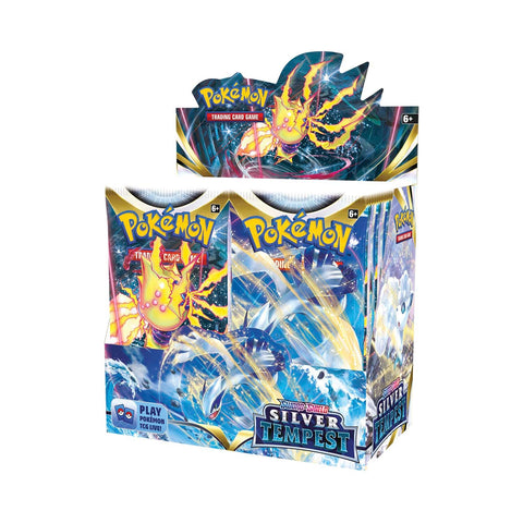 Silver Tempest Booster Display Box