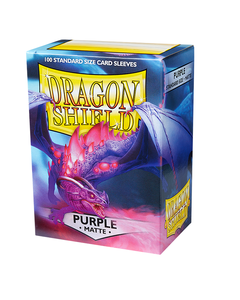Dragon Shield Matte - Purple (100 ct.) Good Luck Have Fun Games Dragon Shield Matte - Purple (100 ct.) Good Luck Have Fun Games