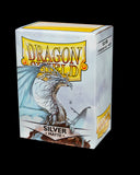 Dragon Shield Matte - Silver (100 ct.)